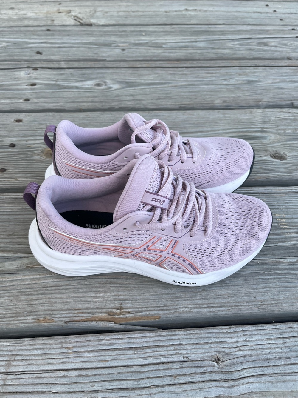 ASICS Women's Light Lavender/Pink Running Sneakers